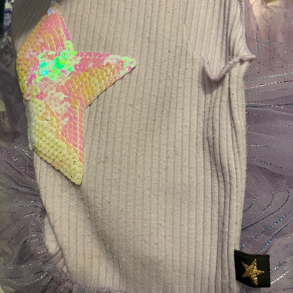 Purple Star Kids Dress - Picture 6 of 6